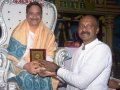 Presenting Momento to Gana Babu garu