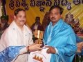 Memento to Dr.Merapala Narayana Rao representative of Buddha religion