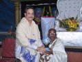 Felicitation by Sathguru Dr.Umar Alisha to senior disciples for their services