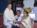 Felicitation by Sathguru Dr.Umar Alisha to senior disciples for their services