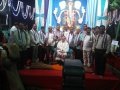 కాకినాడ దిగుమర్తివారి వీధిలో శ్రీ శ్రీ శ్రీ లక్ష్మీ గణపతి ఆలయ కమిటీ వారు 14-9-18 శుక్రవారం రాత్రి శ్రీ విశ్వ విజ్ఞాన విద్యా ఆధ్యాత్మిక పీఠం పీఠాధిపతి డా.ఉమర్ ఆలీషా స్వామి వారిని సన్మానిస్తున్న దృశ్యాలు.