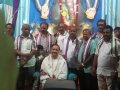 కాకినాడ దిగుమర్తివారి వీధిలో శ్రీ శ్రీ శ్రీ లక్ష్మీ గణపతి ఆలయ కమిటీ వారు 14-9-18 శుక్రవారం రాత్రి శ్రీ విశ్వ విజ్ఞాన విద్యా ఆధ్యాత్మిక పీఠం పీఠాధిపతి డా.ఉమర్ ఆలీషా స్వామి వారిని సన్మానిస్తున్న దృశ్యాలు.