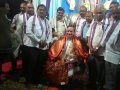 కాకినాడ దిగుమర్తివారి వీధిలో శ్రీ శ్రీ శ్రీ లక్ష్మీ గణపతి ఆలయ కమిటీ వారు 14-9-18 శుక్రవారం రాత్రి శ్రీ విశ్వ విజ్ఞాన విద్యా ఆధ్యాత్మిక పీఠం పీఠాధిపతి డా.ఉమర్ ఆలీషా స్వామి వారిని సన్మానిస్తున్న దృశ్యాలు.